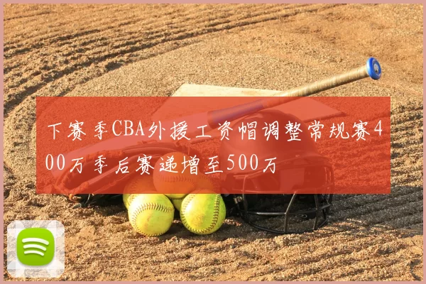 下赛季CBA外援工资帽调整常规赛400万季后赛递增至500万